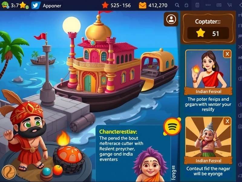 Merry Voyage Indian festival event screenshot